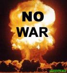 no war, yes for peace